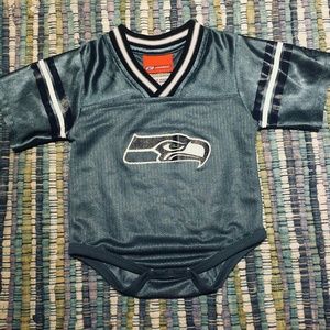 Seahawks Toddler Jersey onesie 12months